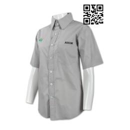 R212 Customize Women's clothing Shirts manufacture LOGO shirt style construction industry uniform company R212 Customize Women's clothing Shirts manufacture LOGO shirt style construction industry uniform company